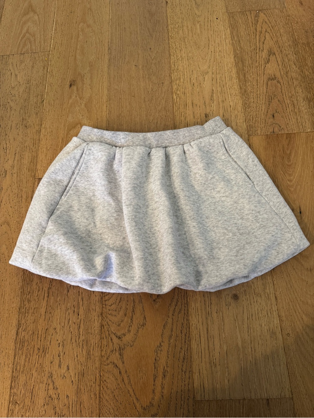 Offline by Aerie gray sweatshirt fleece skort size small